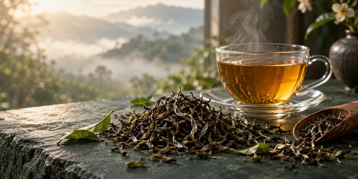 A cup with the character of the hills.