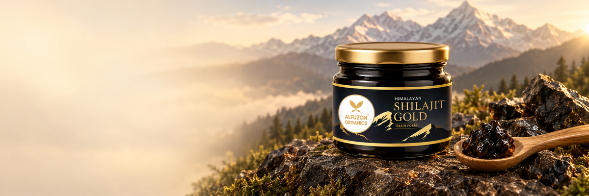 Alfuzon shilajit with complete branded packaging