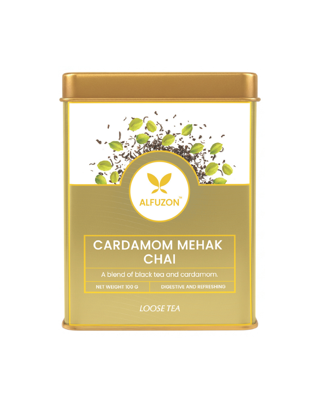 Cardamom Mehak Chai – Premium Black Tea with Real Elaichi (200 GM)