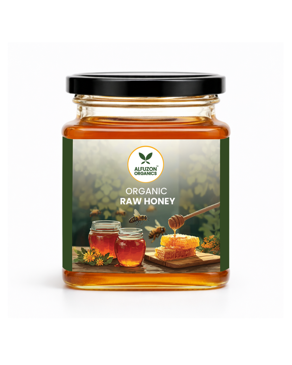 Organic Raw Honey – Pure, Natural & Unprocessed Honey (300 GM)