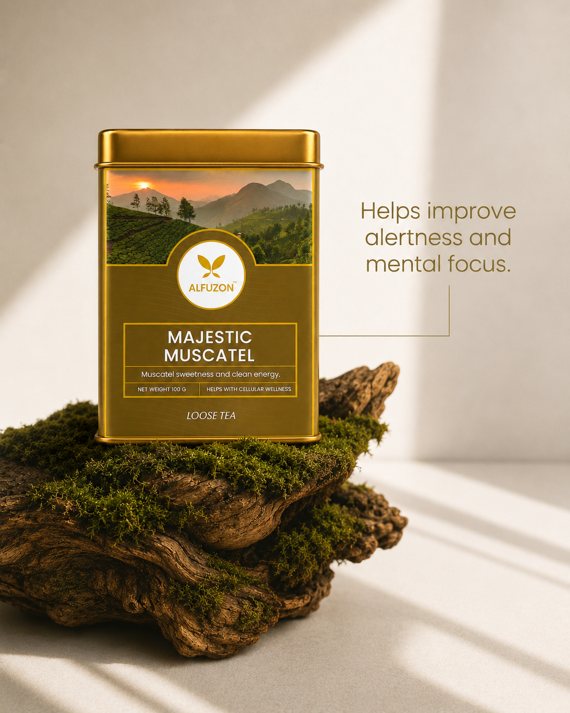 Majestic Muscatel Tea | Premium Single Origin Black Darjeeling Tea (100 GM)