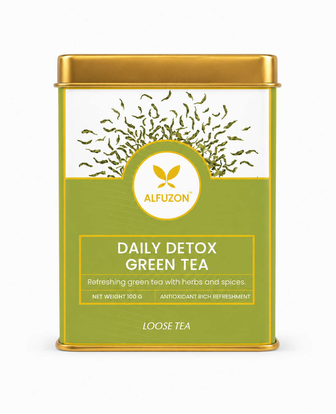 Daily Detox Green Tea | Antioxidant Rich Immunity Booster for Daily Wellness (100 GM)