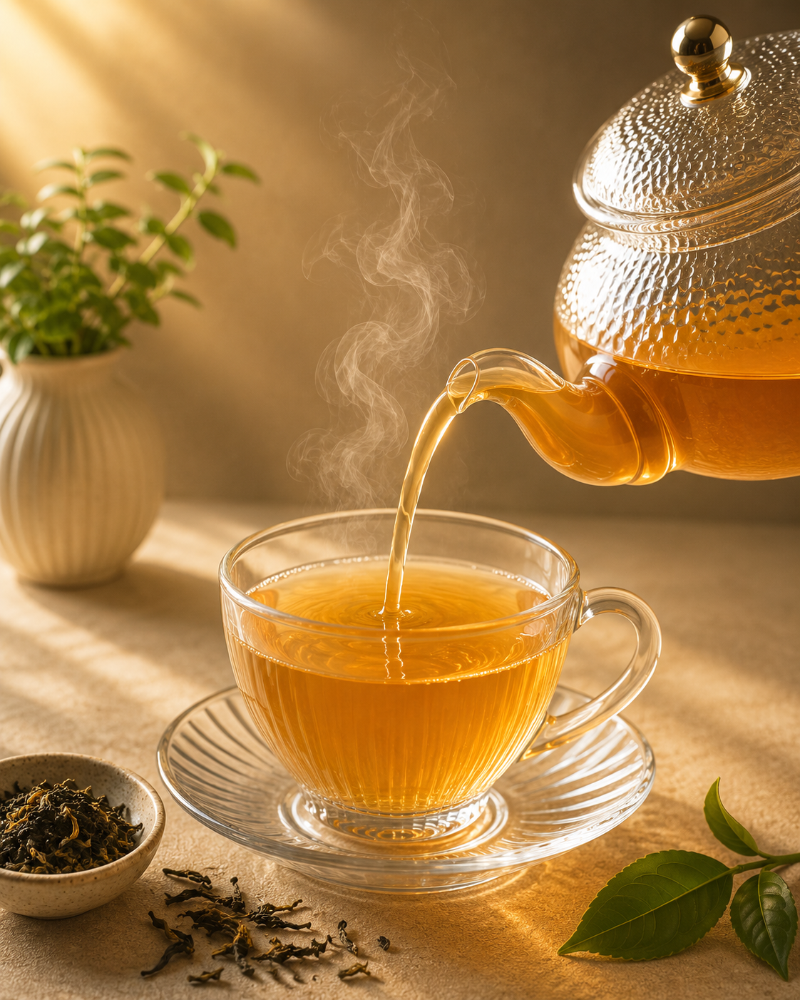 Golden Elegance Darjeeling Tea | Premium Black Tea for Wellness (100 GM)