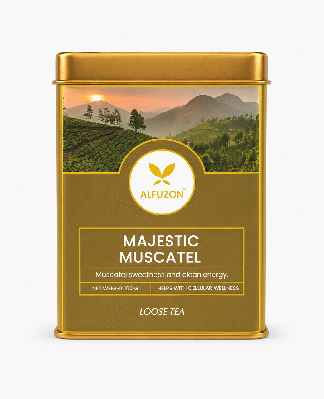 Majestic Muscatel Tea | Premium Single Origin Black Darjeeling Tea (100 GM)