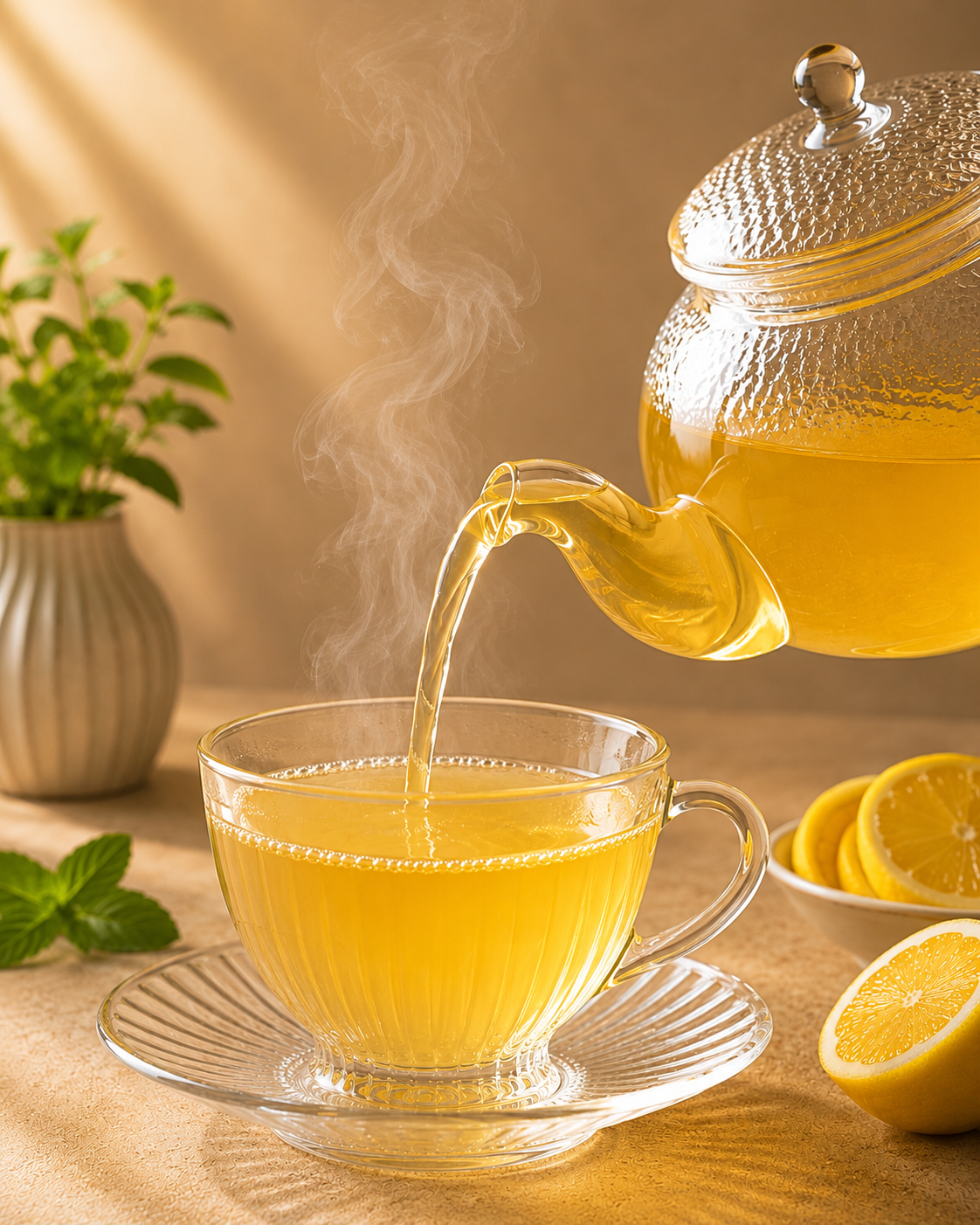 Lemon Detox Green Tea | Herbal Green Tea with Lemon (100 GM)