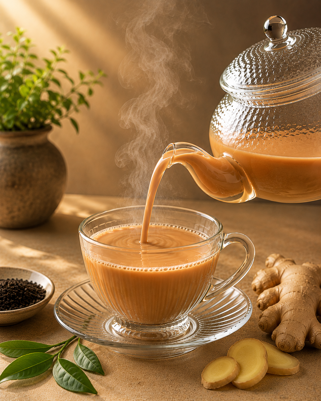 Ginger Maza Chai | Strong Ginger Black Tea for Digestion & Warmth (200 GM)