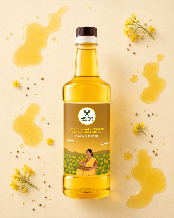 Organic Cold Pressed Yellow Mustard Oil