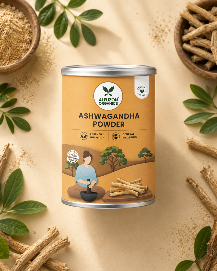 Pure and Organic Ashwagandha Powder for Strength & Balance (100 GM)