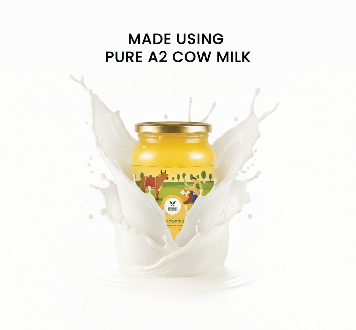 Desi Cow Ghee | Pure A2 Cow Ghee from Cow Milk