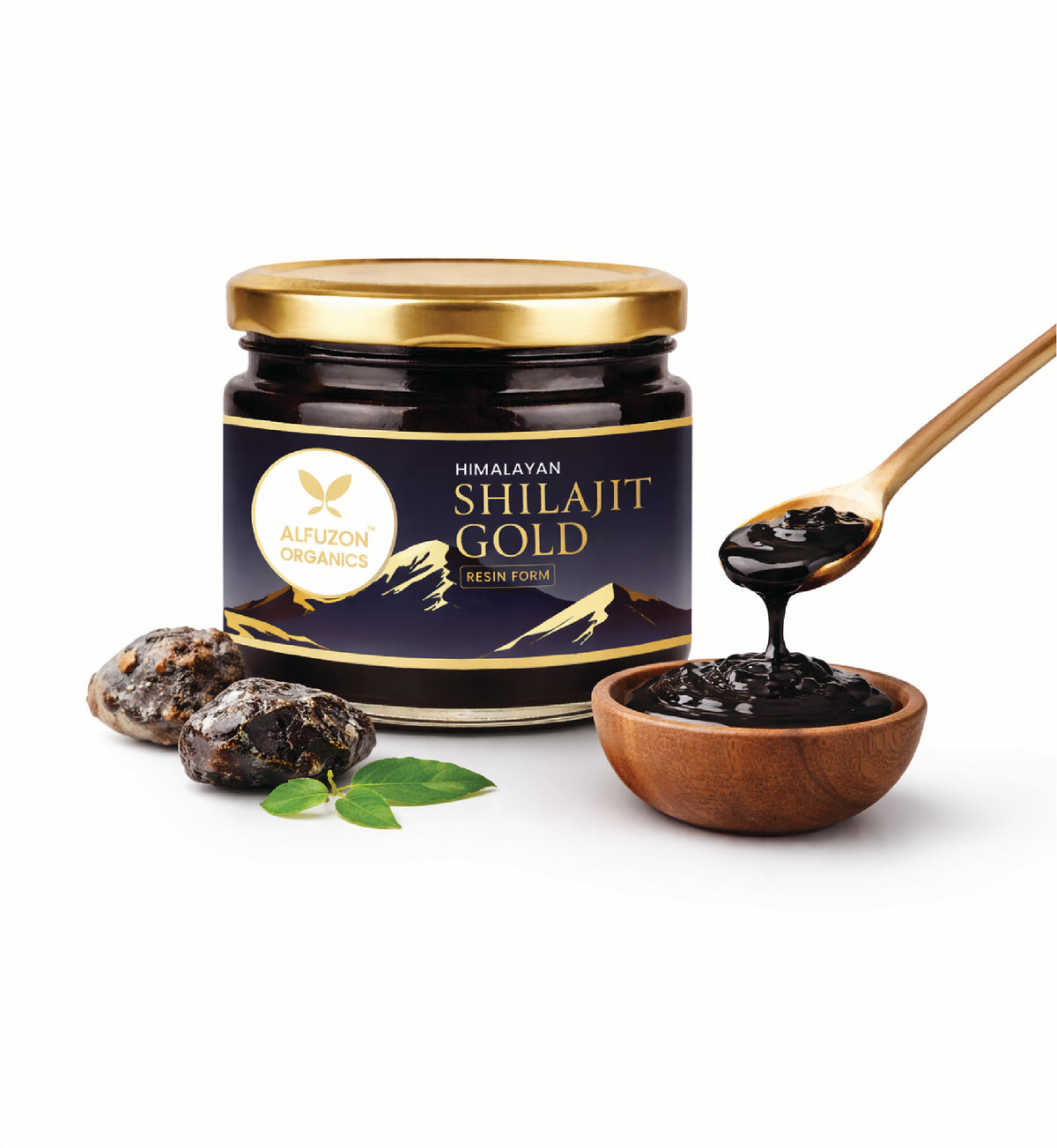 Himalayan Shilajit Gold – Pure Resin for Strength, Energy & Vitality (20 GM)