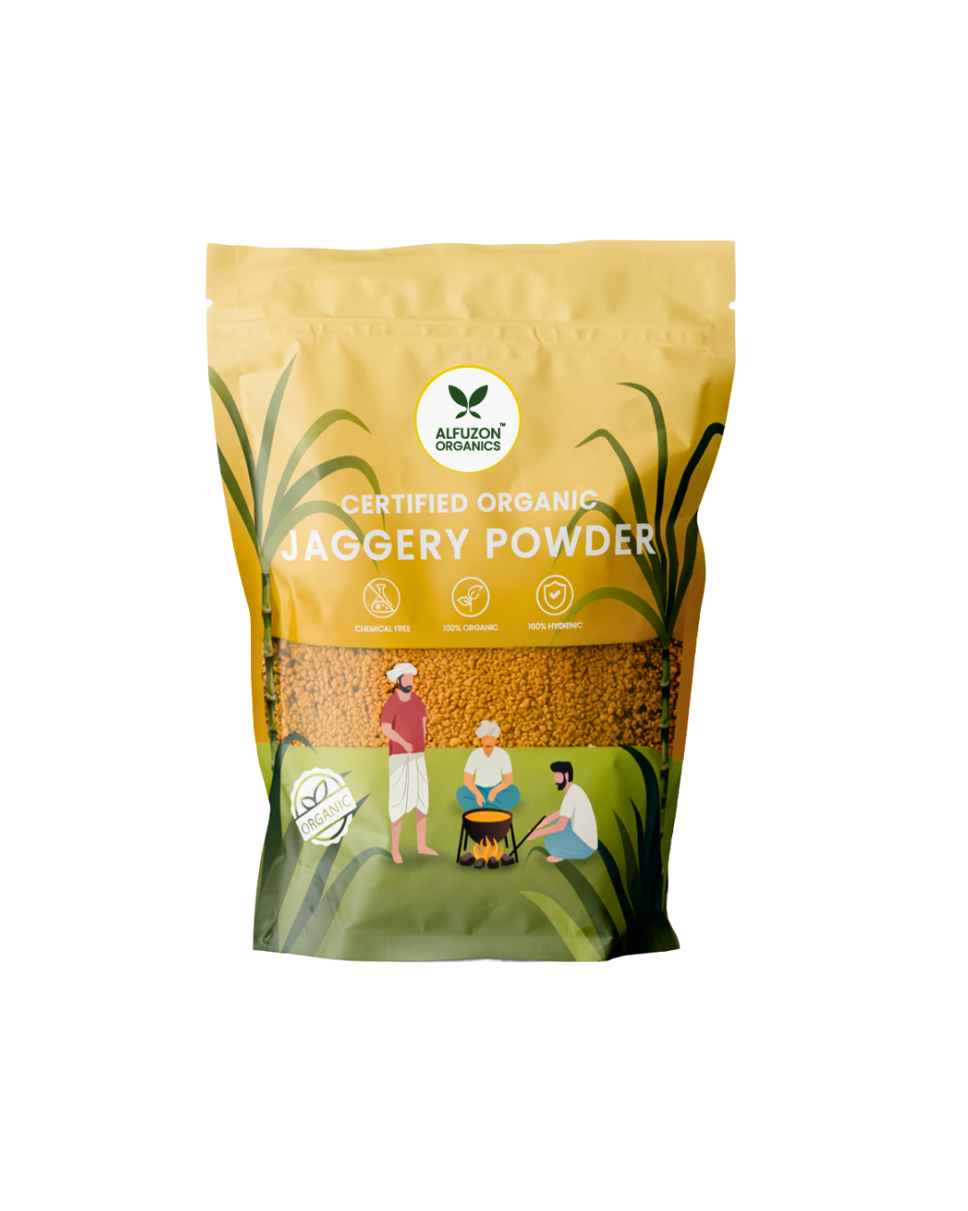 Organic Jaggery Powder | Pure, Chemical Free, Unrefined Natural Sweetener (500 GM)