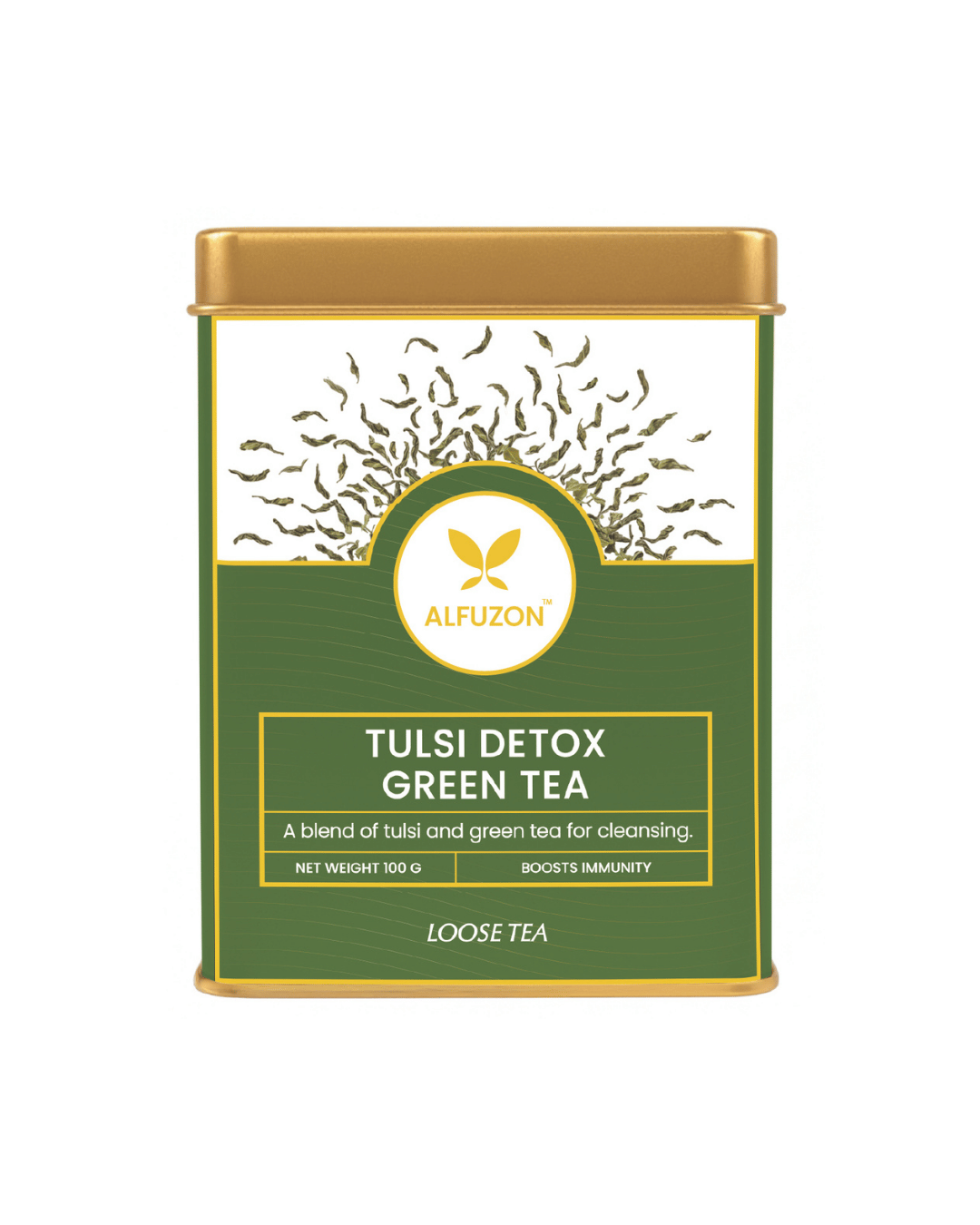 Tulsi Detox Green Tea – Herbal Green Tea for Natural Immunity & Cleansing (100 GM)