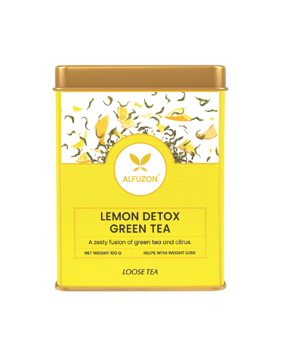 Lemon Detox Green Tea | Herbal Green Tea with Lemon (100 GM)